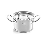 Fissler pure-profi collection / Edelstahl-Topf (Ø 16 cm, 2,1L), Kochtöpfe inkl. Metall-Deckel, Innen-Skalierung - Induk