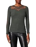 Naf Naf Damen OFAMOKI t Shirt, KAKI, XL
