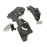 Danhomer Neueste Motorradzubehör Motor Schutzschutzabdeckung Anti-Fall-Abdeckung für CBR1000RR CBR 100RR. CBR1000RR 2008-2016. (Color : Black)
