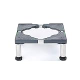 Sockel für Waschmaschine mit 4/8/12 Füßen, höhenverstellbar, 19 – 22 cm, Halterung für Kühlschrank, Waschmaschine, Trockner für automatische Waschmaschine,