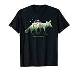 Preserve & Protect Umweltschutz Klimaschutz Fuchs Silhouette T-S