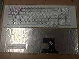 TSZPY Laptop-Tastatur für Sony Vaio EJ VPC-EJ VPC-EJ3T1E, weißer Rahmen, Weiß