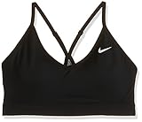 Nike Damen Indy Sports Bra, Schwarz (Black/White), L