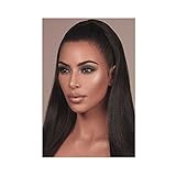 Kunstdruck auf Leinwand, Motiv Kim Kardashian, Motiv 13 Bilder für Wohnzimmer, Schlafzimmer, Dekoration, 30 x 45