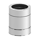 H&M New Line Edelstahlschornstein Schornstein Einzelteil doppelwandig Längenelement 1/4 Meter inkl Klemmband Ø130mm Innendurchmesser 25mm Isolierung 0,5mm Materialstärke nicht kürzb