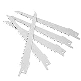 5 stücke hin- und herbekombierende Jig Sägeblätter Handsäge Multi Sägeblatt zum Schneiden von hölzernem Metall PVC Rohrwerkzeuge Zubehör ZRONG