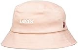 Levi's Damen Women's Bucket HAT-Vintage MODERN Logo Schlapphut, Hellrosa, Larg