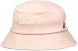 Levi's Damen Women's Bucket HAT-Vintage MODERN Logo Schlapphut, Hellrosa, Larg