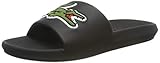 Lacoste Herren Croco Slide 319 4 US CMA Schlappen, Noir (Black/Green), 43 EU