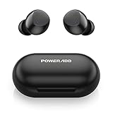 S10 Bluetooth Kopfhörer, Kopfhörer Kabellos in Ear HiFi Stereoklang, kabellose Köpfhörer mit Mikrofon, IPX8 Wasserdicht, Bluetooth 5.0,Intelligente Berührung, 20 Std. L