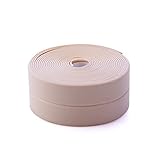 Dichtungsband für Badewanne,Küche Dichtungsstreifen Klebeband,Wasserdicht/Schimmelfest Dichtband,PE-mehltaufestes wasserdichtes Dichtungsband,für Küche,Bad,Badewanne,Toilette,Wandboden (3,8 cm*3,2 m)