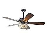 CFSNCM Deckenventilator Beleuchtung Büro Esszimmer Schlafzimmer Wohnzimmer Lüfter Lampen Beleuchtung Lüfter Lichter Home Fix