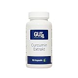 Curcumin Extrakt Kapseln hochdosiert - 999mg pro Tag - hohe Bioverfügbarkeit ohne Piperin - wasserlöslich - vegan - 90 Kapseln - Kurkuma - GutProducts®