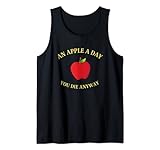 Ein Apfel, an dem du sowieso stirbst - Big Red Apple Tank Top