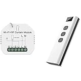Basage WiFi RF Smart Vorhang Jalousien Modul Schalter Roll Laden Motor Tuya Drahtlos Fern Bedienung Arbeiten Sie mit Alexa H