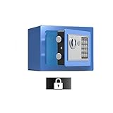 Mittelgroße Tresore，Tresorfach Sicherheitsbox für zu Hause mit Code- und Notüberbrückungsschlüsseln Eingebauter Alarm, Wand- oder Bodenmontage für Schmuck Geld Dokumentensafe Sicherheitsbox