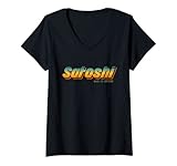 Damen Satoshi Est 2009 Bitcoin Krypto BTC T-Shirt mit V