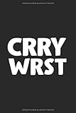 Ruhrpott Imbiss Liebhaber Notizbuch: Love Currywurst Fast Food Imbiss Verkäufer als Geschenkidee als Planer Tagebuch Notizheft oder Notizblock 6x9 DIN A5 120 Seiten | Gepunk