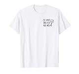 Zu Vino sag ich nie no. Rotwein Weißwein Wein Wine AM PM Fun T-S