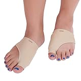 ZJchao Hallux Valgus Korrektur Ballen Bandage gegen Hammer Zehe Schmerzen aus Gel für Herren und Damen 1