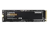 Samsung 970 EVO plus 2 TB PCIe NVMe M.2 (2280) internes Solid-State-Laufwerk (SSD) (MZ-V7S2T0), Schw