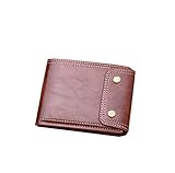 Männer Leder Brieftaschen Vintage Leder Brieftasche Kleine Karte Halter Münzfach Casual Geldbörsen Geschenk