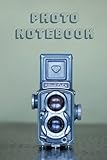 Photo Notebook, 6x9 blank 120 page paperback notebook to store concepts, sketches and p