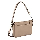 Gabor bags LUCIA Damen Umhängetasche S, mid grey, 24,5x6x16,5