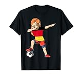 Dabbing Soccer Girl Germany Trikot Deutsch T-S
