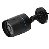 Außenkamera, IP66 Wasserdicht 720P 1MP HD Video Monitor Kamera Digitalkamera 150 x 58 x 58 mm mit 24 STK. Leuchtmittel mit hoher Helligkeit für den Innen- und Außenb
