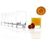 Stölzle Lausitz Wassergläser der Serie New York Bar I 6er Gläser-Set spülmaschinenfest I Große Saftgläser I Universalgläser aus bleifreiem Kristallglas I hochwertige Qualität (290 ml)