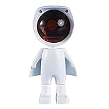 LFONCE Astronaut Sonnenuntergang Projektion Lampe 5W Licht 360 Winkel Romantisch Projektion 1 Meter USB-Aufladung Raumfahrer Sonne Projektionslampe Zum Kinder S
