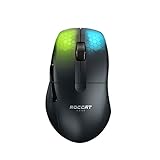 Roccat Kone Pro Air Maus für Rechtshänder, kabellos, optisch, 19000 DPI, Schw