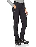 Schöffel Damen Pants Engadin strapazierfähige Wanderhose für Frauen, wasserabweisende Damen Hose mit sportlichem Schnitt, Schwarz (Black), 38