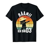 Kinder Dabbing Geburtstags 3 Jahre Jungs 3. Geburtstag T-S