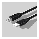 SFF Verlängerung USB-Drucker- Kabelkabel USB- A an USB- B Aktives Scanner- Kabel USB 2. 0 m/m hohe Geschwindigkeit Verlängerungskabel (Length : 5m)