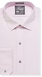 Luxe Microfiber Herren Regular Fit festes Kleid Hemd, Verbreiten Sie Kragen-Art Denny 23-24' Neck 38-39' Sleeve R