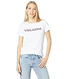 Volcom Damen Usst Ss Tee T-Shirt, Weiß, X-Groß