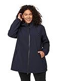 Zizzi Damen Große Größen Softshell Jacke Kapuze Outdoorjacke Gr 58-60 B