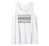 Analoge Retro-Vakuumröhre für Radio- und Verstärker-Sammler. Tank Top