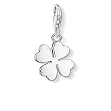 Thomas Sabo Damen Charm-Anhänger Kleeblatt Charm Club 925 Sterling Silber 0050-001-12