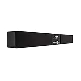 auna Areal Bar Connect - Soundbar 2.1 Heimkino, 2 x 10 W + 20 W RMS-Leistung, Internet/DAB/DAB+/FM Radio, Bluetooth, AirMusic Control App, 2,8' LCD-Display, USB-Port, Line-Eingang, schw