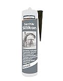 Primaster Sanitär Silikon basalt 310 ml Dichtstoff Bad Fug