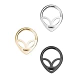 Holibanna Alien Nase Ring Septum Hoop Ring Körper Schmuck für Nase Helix Daith Augenbraue Knorpel Piercing 3