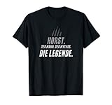 Horst Name Lustiger Spruch Vorname Geschenk T-S