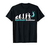 Badminton Evolution T-Shirt für Badmintonliebhab