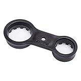 Perfeclan Doppel Loch Fahrrad Wrench, Fahrrad Gabel Reparatur Spanner Entfernen Demontage Werkzeuge Kits Passt SR Suntour XCT XCM XCR