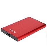 Externe Festplatte 1TB 2TB,tragbare Externe ultradünne Festplatte, tragbare SSD USB 3.0-Festplatte geeignet für Mac, PC-12TB