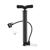 Pufeuoo Tragbare Bodenpumpe Mini Bike Standpumpen Fahrrad Reifen Luftpumpe Rennrad Reifen Pumb für Rennräder, Mountainbikes, Basketball, Schwimmring und Motorb