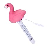 BHDK Pool-Thermometer, Pool-Temperaturmesser Schwimmendes Thermometer Wasser-Thermometer Anti-Tropfen für Saunen Spas für heiße Q